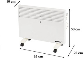 Asama elektromos fűtőtest 750W/1500W