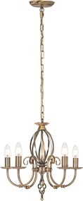 Elstead klasszikus csillár artisan antik sárgaréz elsart5-agd-brass