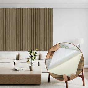 Öntapadós tapéta furnér bútorlap fa 40x300 cm barna