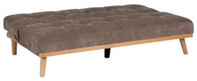 Barna zsenília kinyitható kanapé 178 cm – Ixia