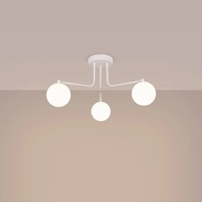 Sollux SL.1659 - Csillár rúdon ASTRAL 3xG9/8W/230V fehér