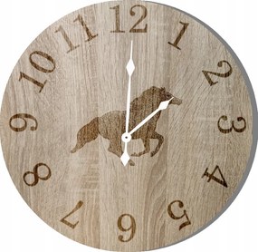 Falióra Gravírozott Ló a galoppban Krisztián 45 cm