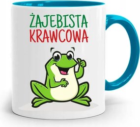 Kék Varrónői Bögre Békás Varrónői Bögre fényképes nyomtatással