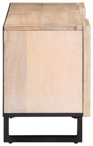 tömör mangófa TV-szekrény 100 x 34 x 46 cm