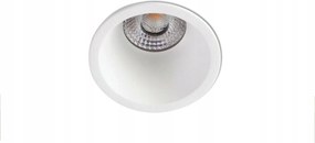 Faro Fox 50 fehér süllyesztett Led lámpatest, 7W, 2700K, Ø50 mm, CRI>80