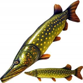 Halak plüss hal játék párna Csuka Realisztikus