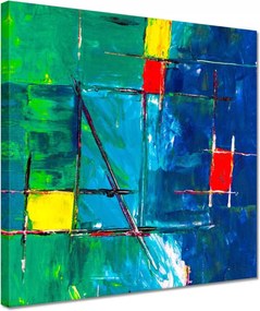 Festmények 30x30 Absztrakt Jerry