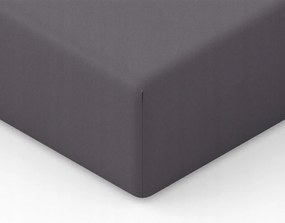 Gumis jersey lepedő 220x200 grafit