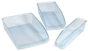 Fridge 3 db műanyag ételtartó doboz hűtőszekrénybe - Wenko