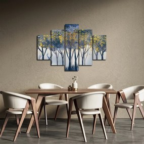 Kép egy szarvasról az erdőben (150x105 cm)