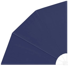 Erkély adatvédelmi képernyő Tengerészkék 160 x 160 cm szövet