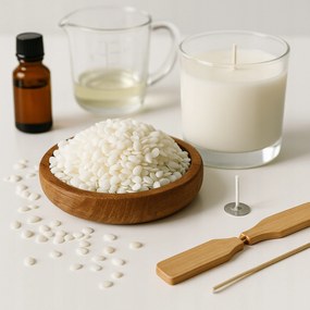 Pillar szójaviasz natúr pasztillákban 1kg diy sláger gyertya gyártás