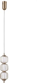 Italux modern függeszték pedro arany itxpnd-34405-3v-hbr