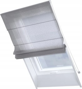 Kész redőny Rimini tetőtéri ablakra 50x60cm fekete