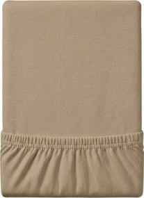 Jersey EXCLUSIVE bézs lepedő 180x200 cm