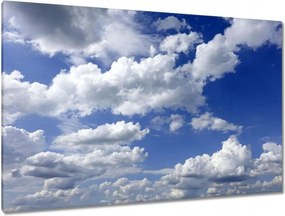 Vászonkép 120x80 Gömbölyű felhők Égbolt