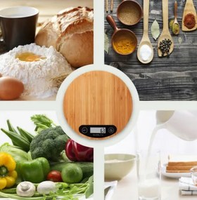 Digitális konyhamérleg Nature Bamboo