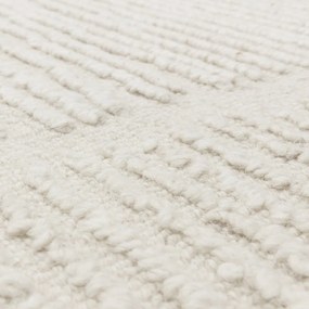 Elefántcsont színű kézi szövésű gyapjú szőnyeg 160x230 cm Zennith Column – Asiatic Carpets