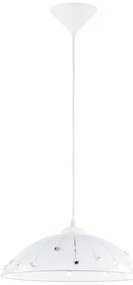 Eglo 96073 - Csillár VETRO 1xE27/60W/230V