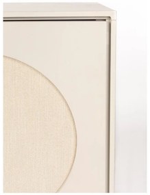 Világosszürke akácfa komód 100x70x45 cm Twin – Zuiver