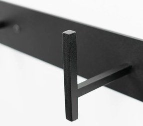 Fekete fém fali fogas Chapman – Spinder Design