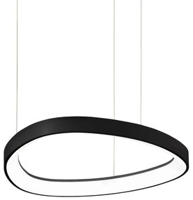 Ideal Lux - LED Csillár zsinóron GEMINI LED/38W/230V átm. 42,5 cm CRI 90 fekete