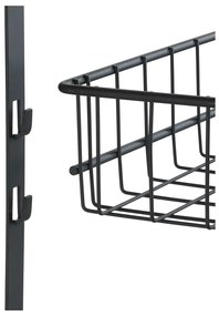 Rack Black függöpolc ajtóra - Wenko