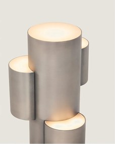 Ezüstszínű fém LED dimmelhető asztali lámpa (magasság 26,5 cm) Adrina – Kave Home