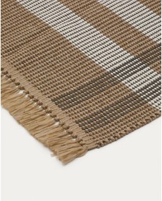 Bézs kétoldalas-kézi szövésű szőnyeg 60x90 cm Barani – Kave Home