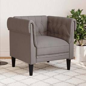 tópszínű szövet Chesterfield kanapé