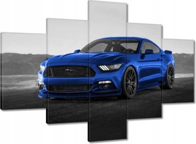 Vászonkép 100x70 Kék Ford Mustang