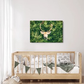 Kép - őz fej részlete (90x60 cm)