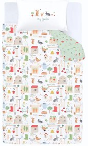 Egyszemélyes gyerek ágyneműhuzat 135x200 cm My Allotment – RHS