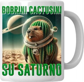 Bobrini Cactusini Bögre Ajándék Italian Brainrot Gyerekeknek