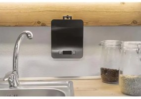 Digitális konyhai mérleg 2xAAA ezüst