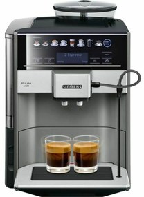 Automata kávéfőző Siemens AG TE655203RW Fekete Szürke Ezüst színű 1500 W 19 bar 2 чаши за чай 1,7 L