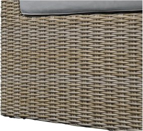 Bézs-világosbarna kerti lounge szett Modular – Unique Furniture