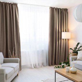 Goldea sötétítő függöny blackout szatén fényű - kasmír 270x180 cm