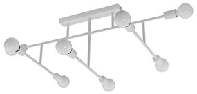 Eglo 98033 - Csillár BELSIANA 8xE27/40W/230V fehér