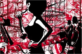 Kép - Jazz (90x60 cm)