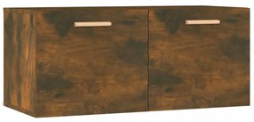 füstös tölgy színű szerelt fa faliszekrény 80 x 35 x 36,5 cm