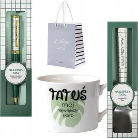 Apák Napi Ajándék Apának Bögre Toll Kanál Legjobb Apa