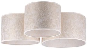 Duolla - Mennyezeti lámpa ROLLER TRIO 3xE27/60W/230V fehér/arany