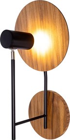 Quintiesse modern skandináv fali lámpa dot fa elsqn-dot-wb1-teak