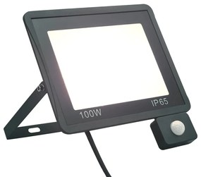 hideg fehér fényű szenzoros LED-reflektor 100 W