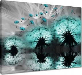 Vászonkép 50x40 Kék pitypangok