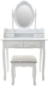 Fésülködő asztal Primadonna WHITE