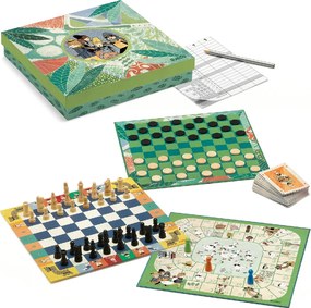 Társasjáték klasszikus - Társasjáték készlet 6+, 20 játék - Classic box 6+