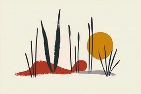 Poszter 91,5x61cm Nád a Nyugaton