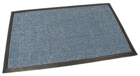 Textil tisztítószőnyeg Keresztezés 45 x 75 x 0,8 cm, kék
